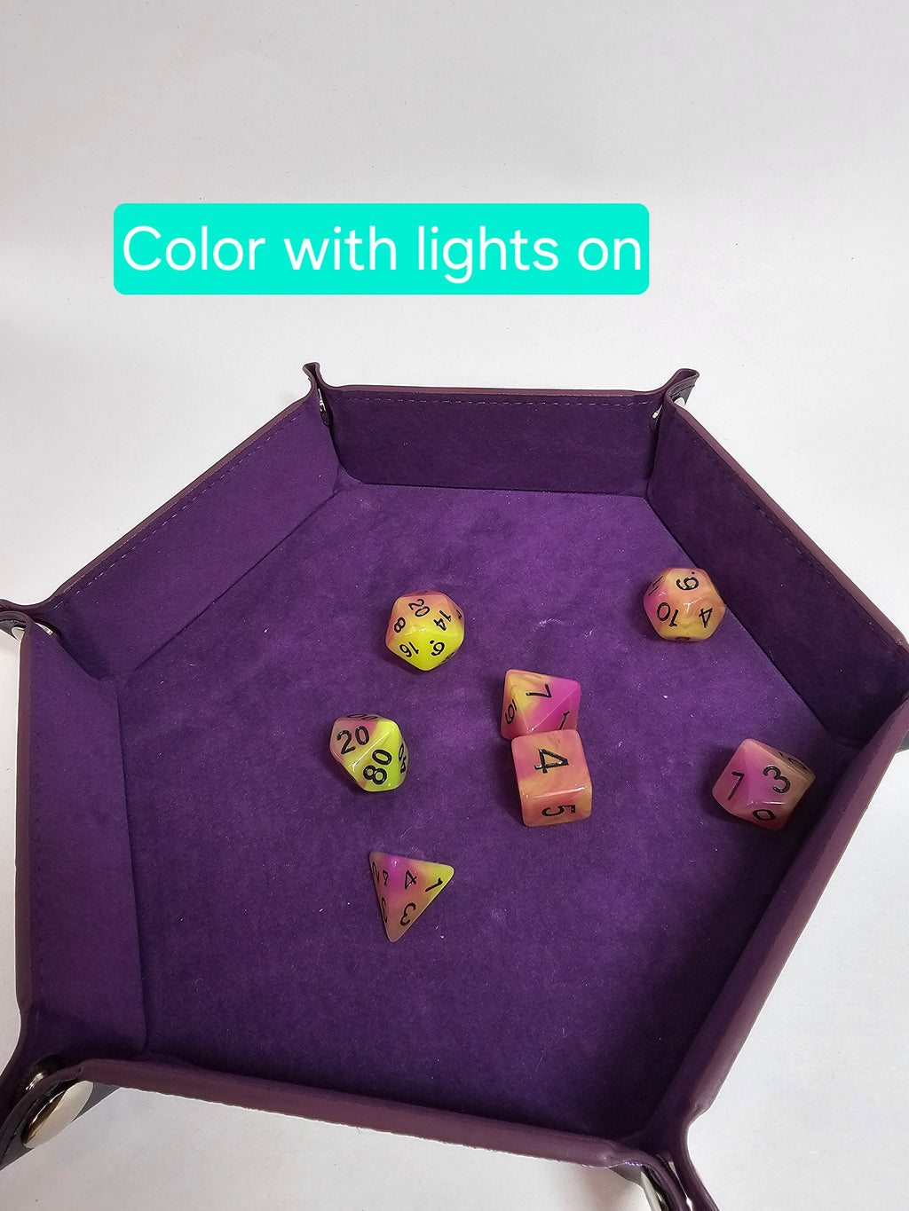 Glow in the Dark Dice Set | 7-Piece Polyhedral RPG Mystery Loot