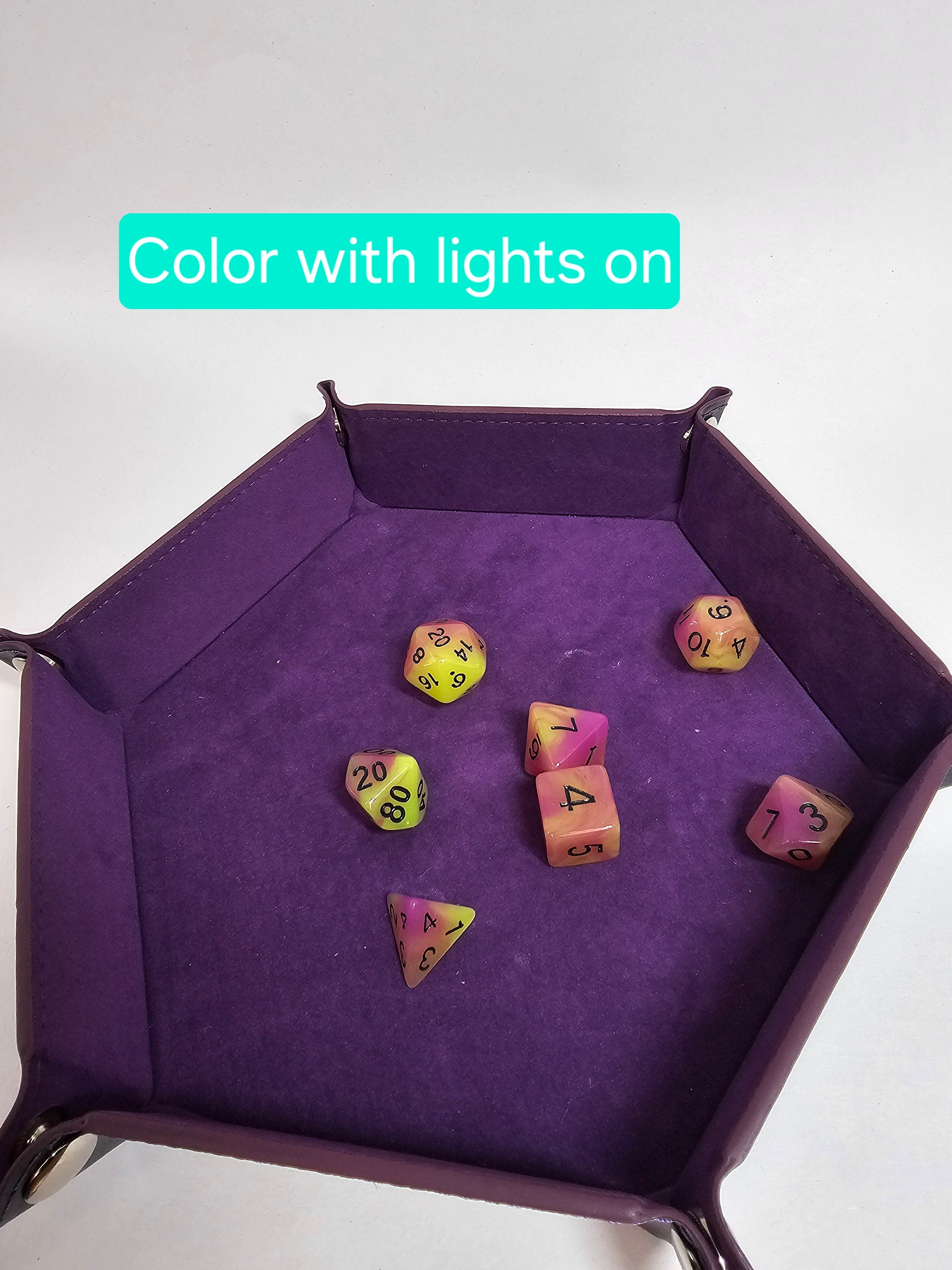 Glow in the Dark Dice Set | 7-Piece Polyhedral RPG Mystery Loot