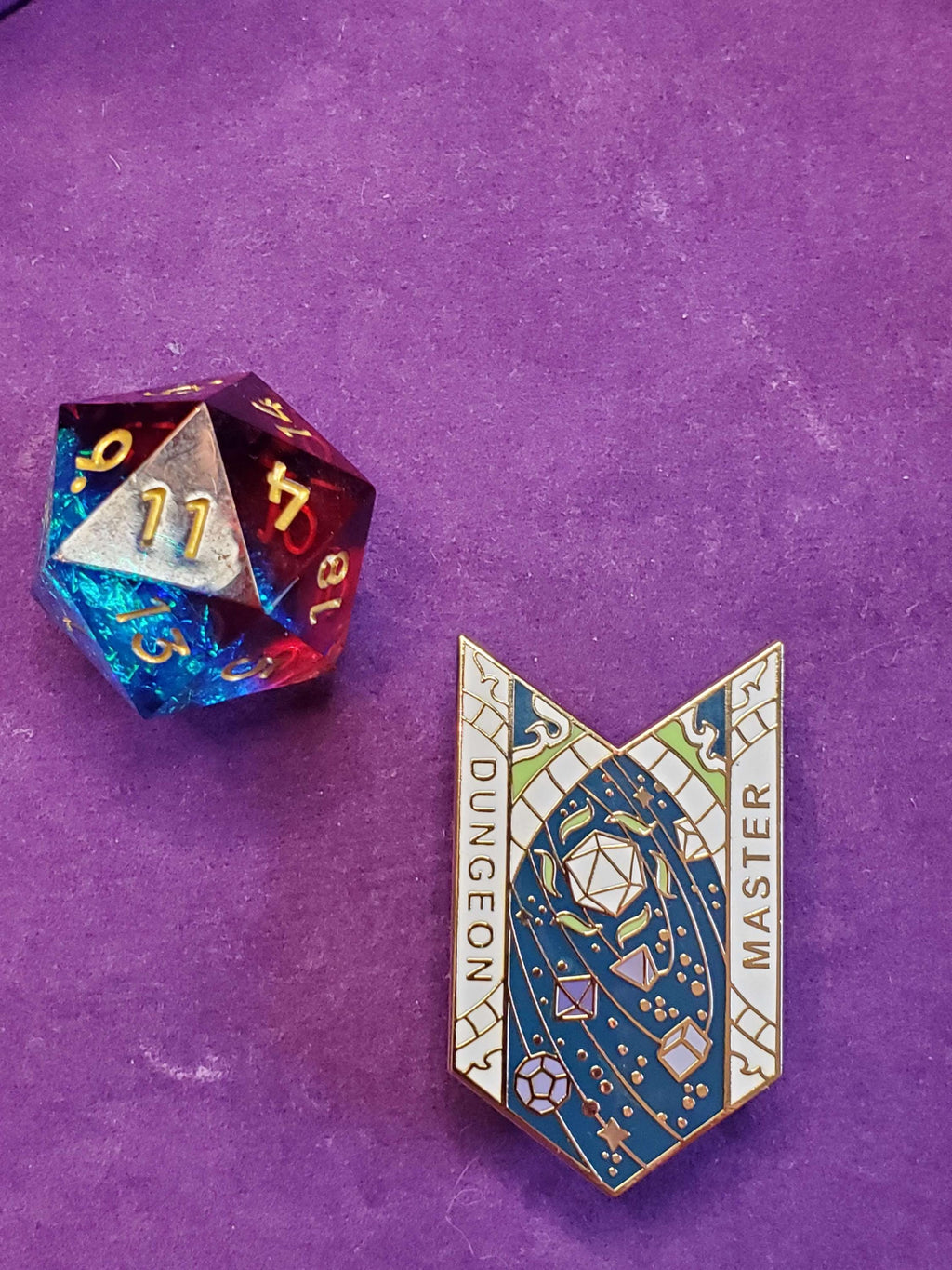 Dungeon Master Enamel Pin Set: D&D DM Gift and Game Master | DnD accessories