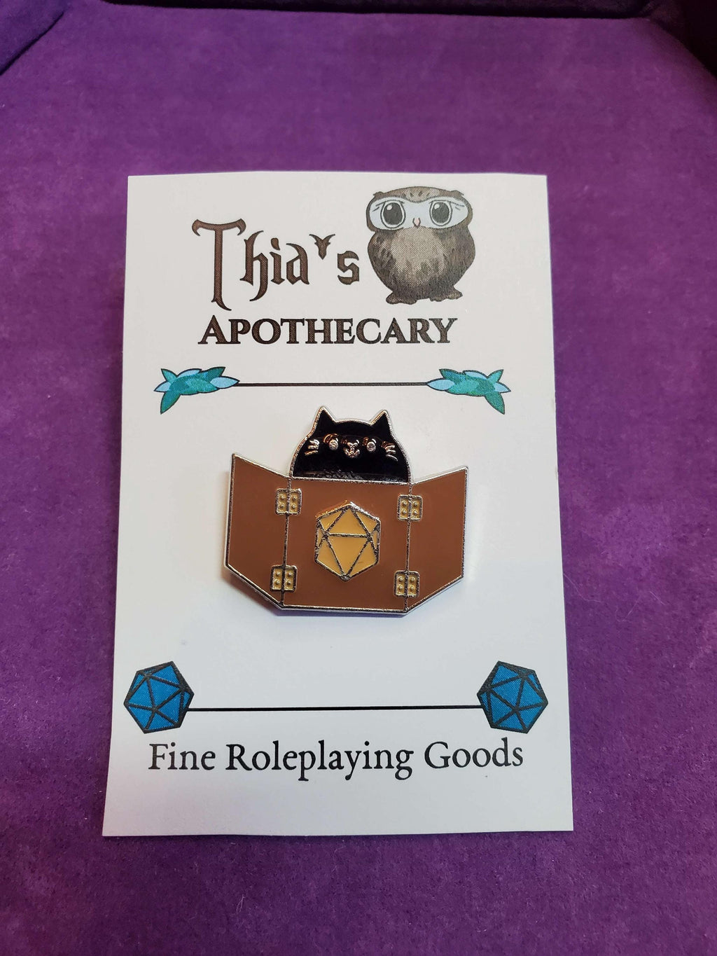 Dungeon Master Enamel Pin Set: D&D DM Gift and Game Master | DnD accessories