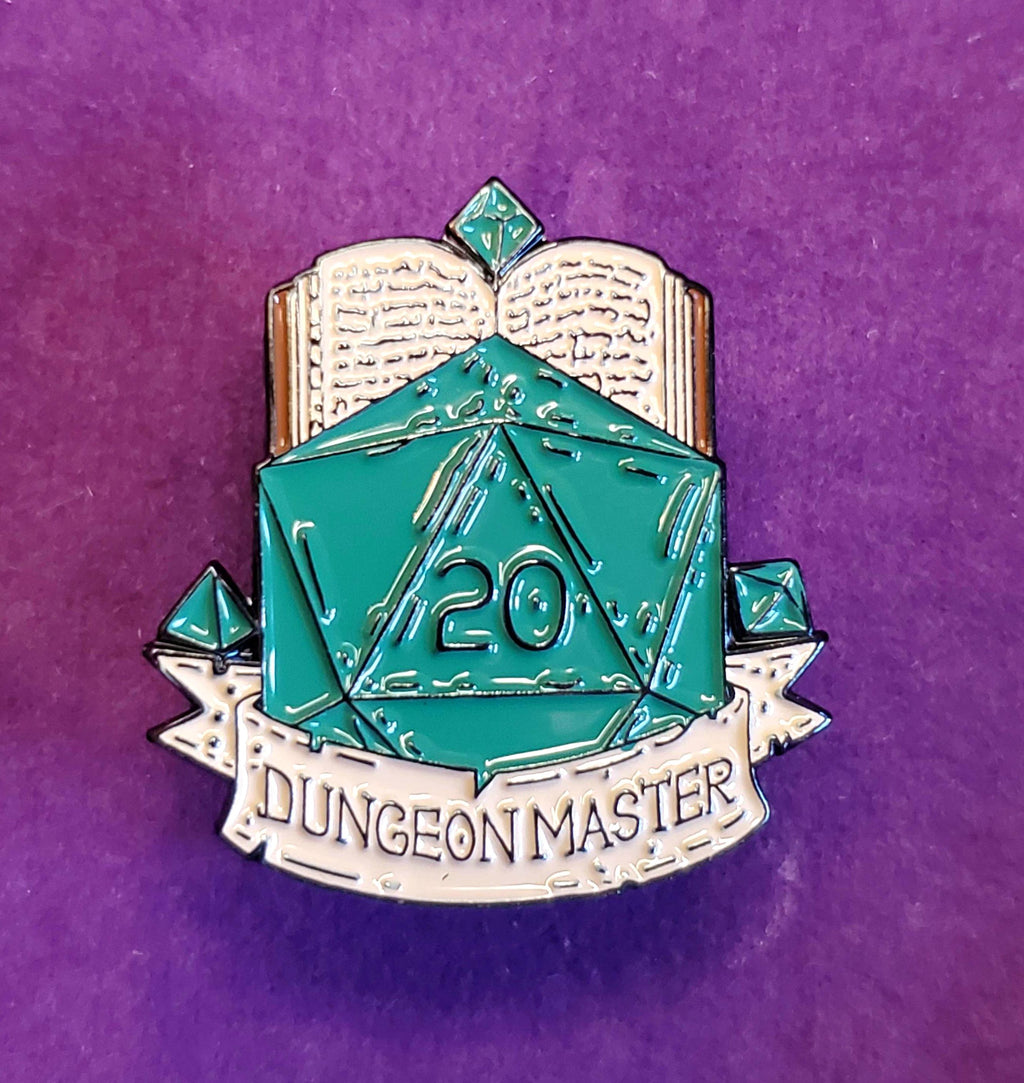 Dungeon Master Enamel Pin Set: D&D DM Gift and Game Master | DnD accessories