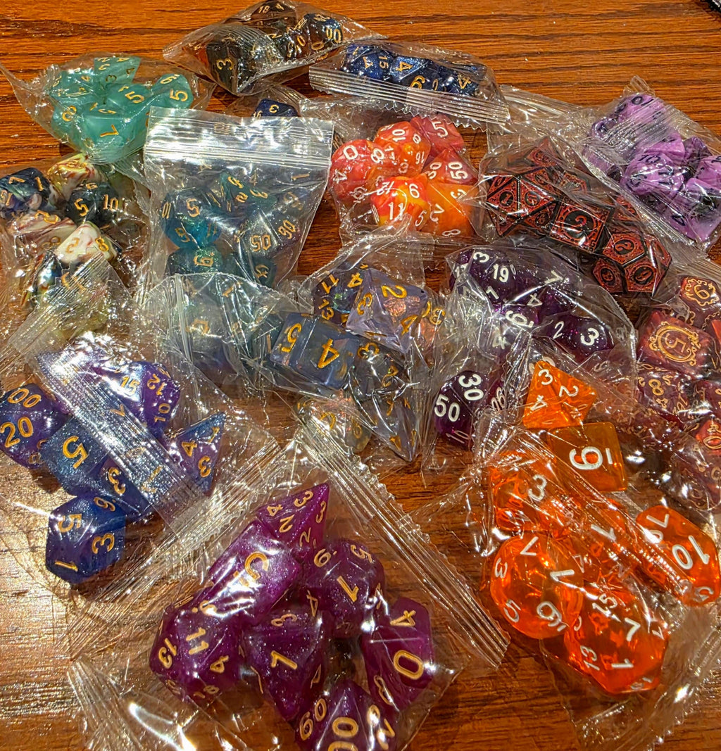 Roll for Initiative: Mystery Dice Set for DnD, Daggerheart, Pathfinder, and more