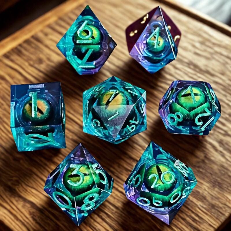 Roll for Initiative: Mystery Dice Set for DnD, Daggerheart, Pathfinder, and more