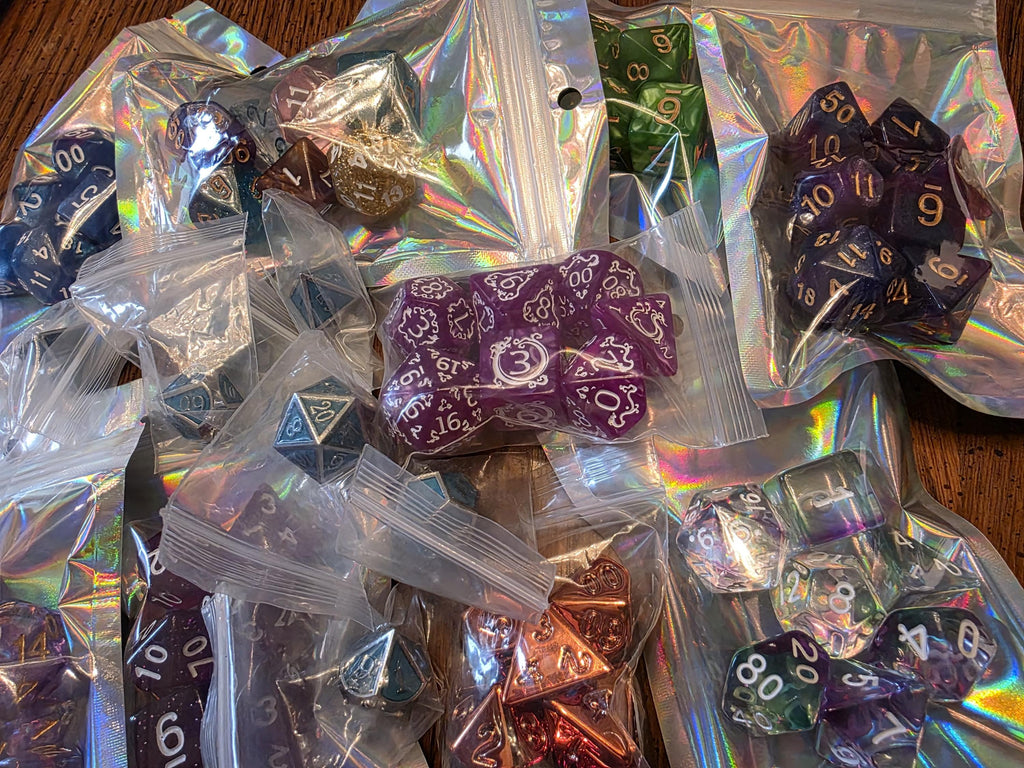 Roll for Initiative: Mystery Dice Set for DnD, Daggerheart, Pathfinder, and more