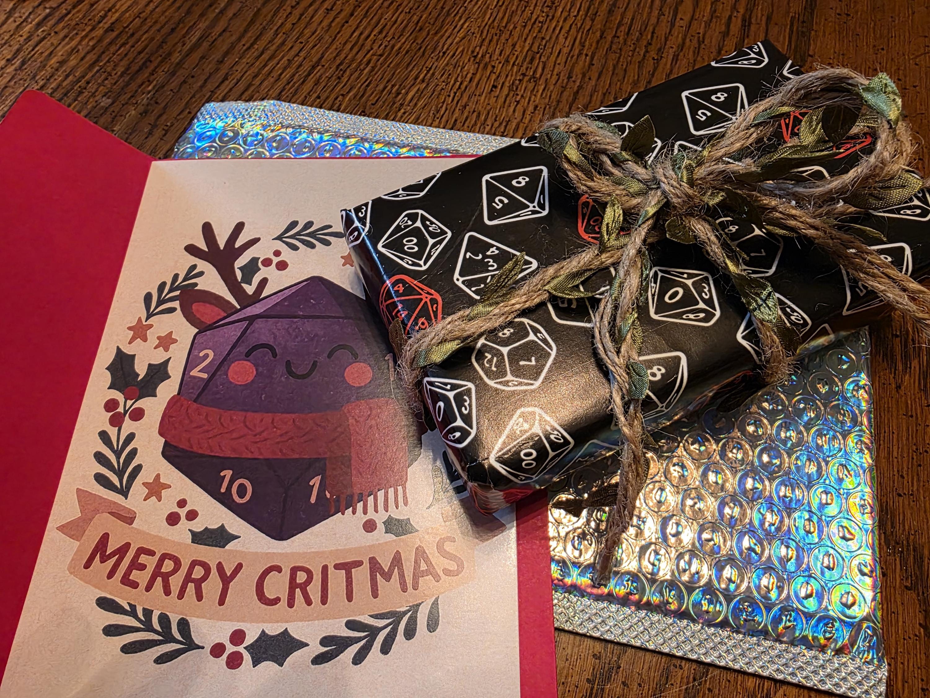 DnD Sharp Edge Dice Set | Handcrafted Floral Polyhedral Dice for RPGs, Druid Gift