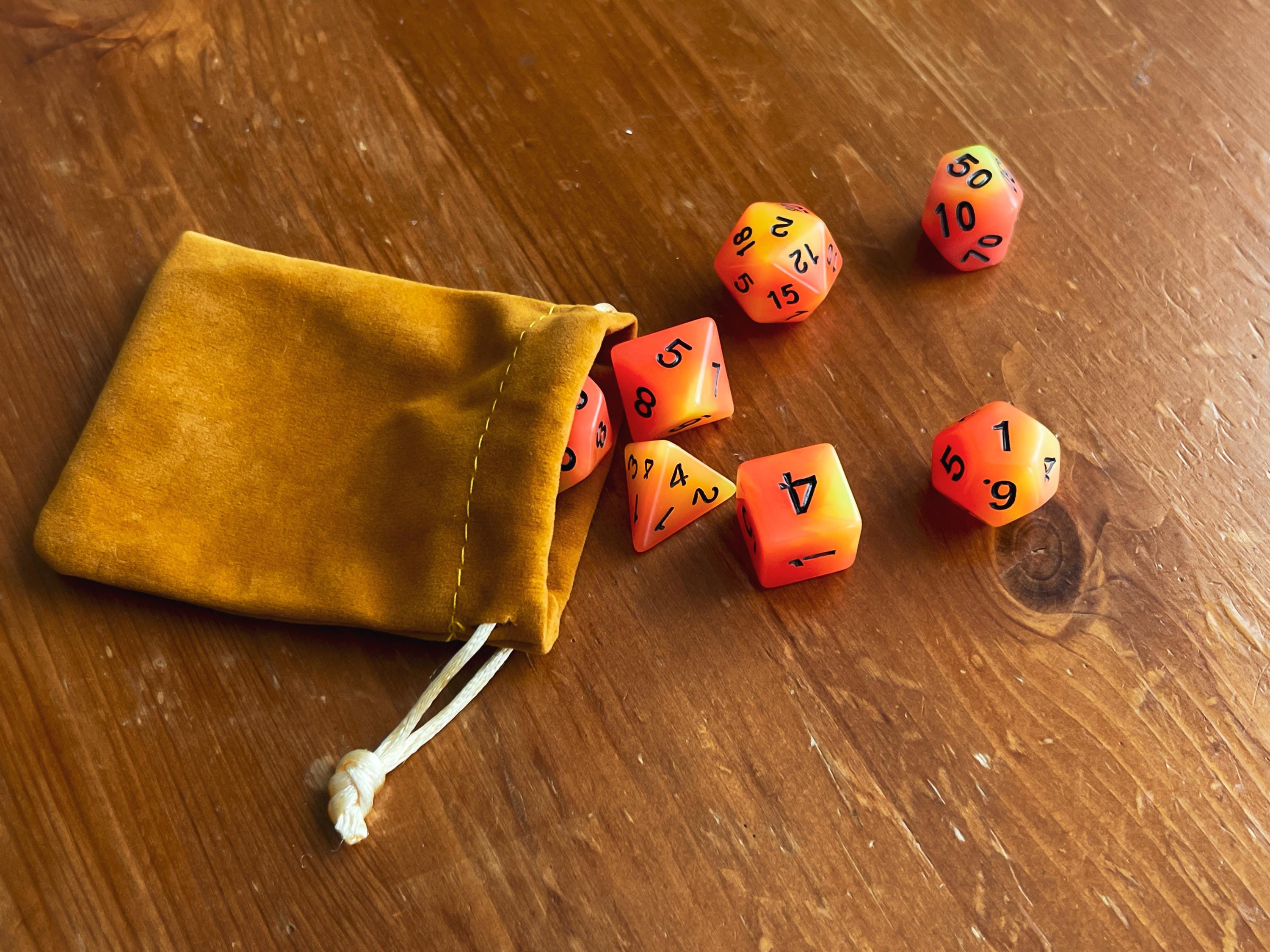 Wizard Spell caster Kit for DnD, RPG with Mystery Dice, Pen, & Diploma for the Arcane
