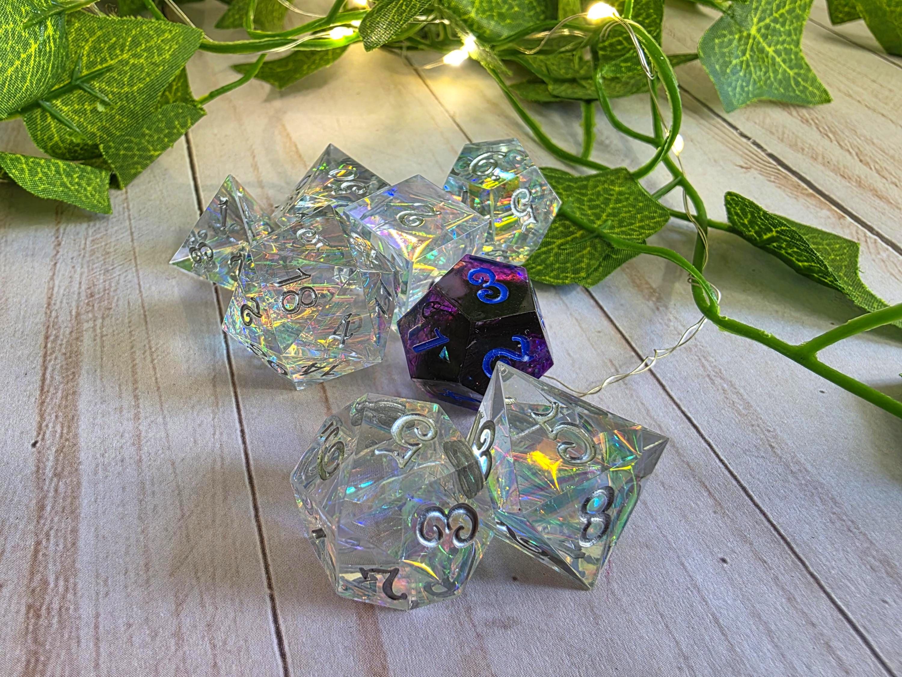 Daggerheart Inspired: Hope & Fear D12 Resin Dice Set, handmade